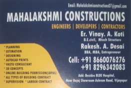 MAHALAKSHMI CONSTRUCTIONS