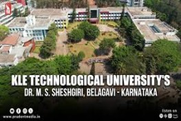 KLE TECHNOLOGICAL UNIVERSITY BELAGAVI CAMPUS